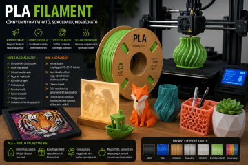 PLA filament 3D nyomtatási alapanyag