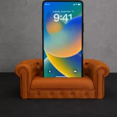 Chesterfield Sofa Smartphone Stand – Phone Holder