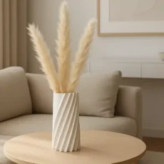 The Francesca Vase elegáns 3D nyomtatott váza