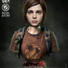 Ellie portré mellszobor – The Last of Us