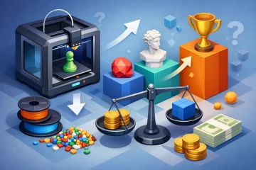 3D bérnyomtatás árak: mitől függnek?
