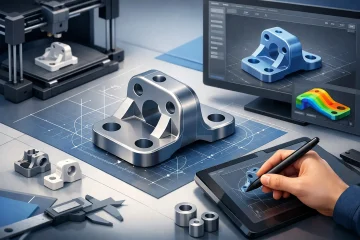 Egyedi alkatrész 3D tervezése