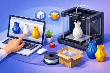 3D nyomtatott váza rendelés egyszerűen