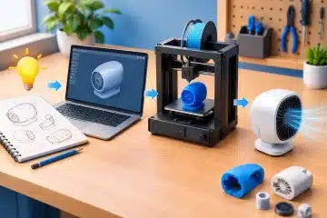 3D prototípus készítés ötlettől a működő tárgyig
